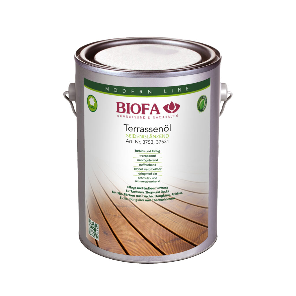 BIOFA Terrassenöl farblos 2,5l