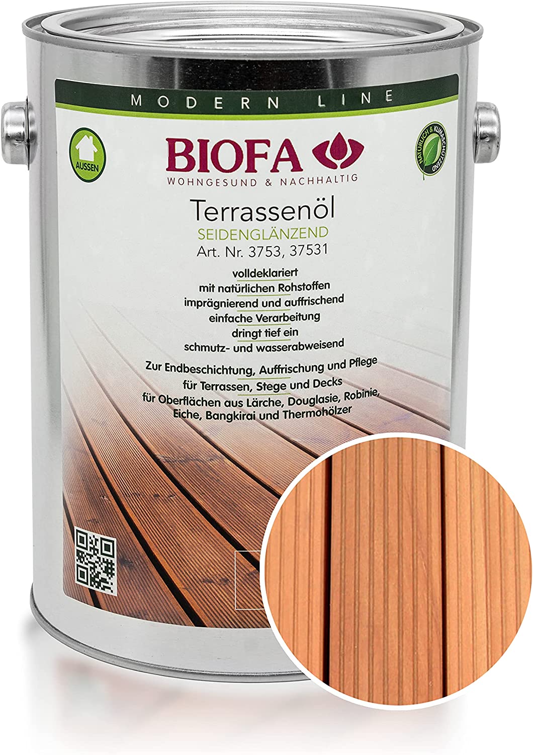 BIOFA Terrassenöl Lärche 2,5l